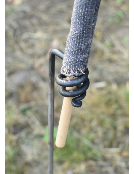 Feltstøtte til at sætte fakler (100 cm.)