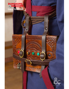 Tahalí medieval ajustable para portar libros en cinturón 2