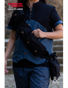 Rogue Crossbody taske i sort fra Dungeons and Dragons
