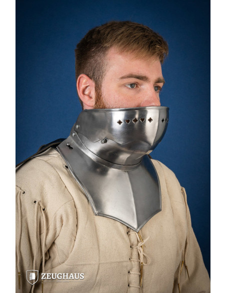 Ringkragen mit Bevor aus poliertem...