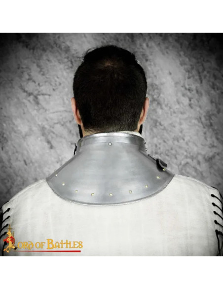 Middeleeuwse gorget Late Age, zacht...