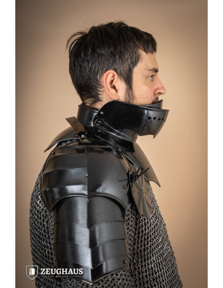 Skulderpuder og gorget panserpakke...