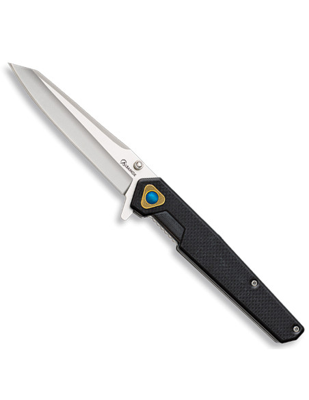 Albainox G10 sort feltkniv (9,5 cm.)