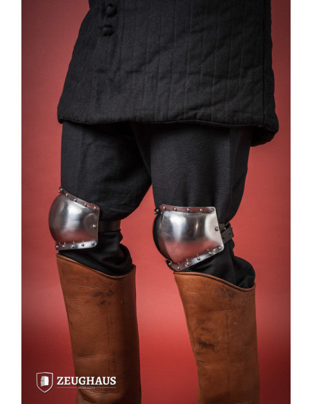 Rodilleras medievales en acero...