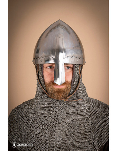 Helm des Heiligen Wenzel mit verstärktem Nasenschutz