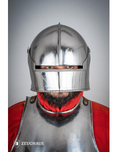 Swiss Sallet-type renæssancehjelm, poleret finish 2
