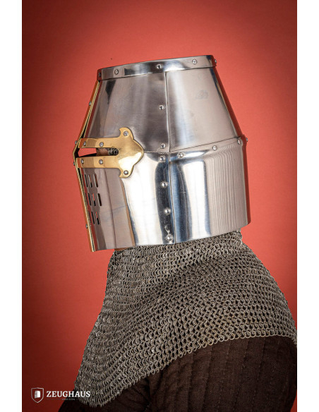 Korsfarernes Store Helm, messingkors...