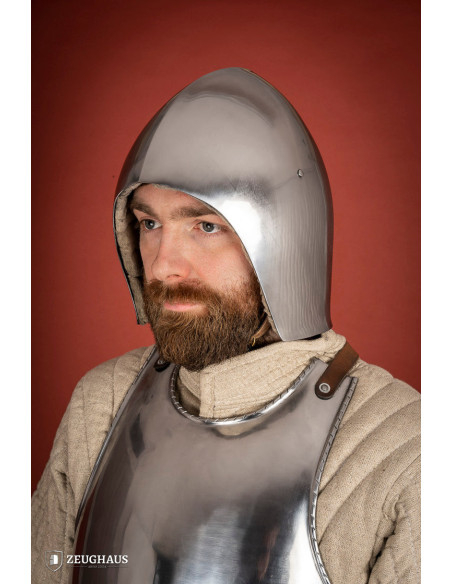 Bacinete medieval simple acabado... Bacinete medieval simple acabado...