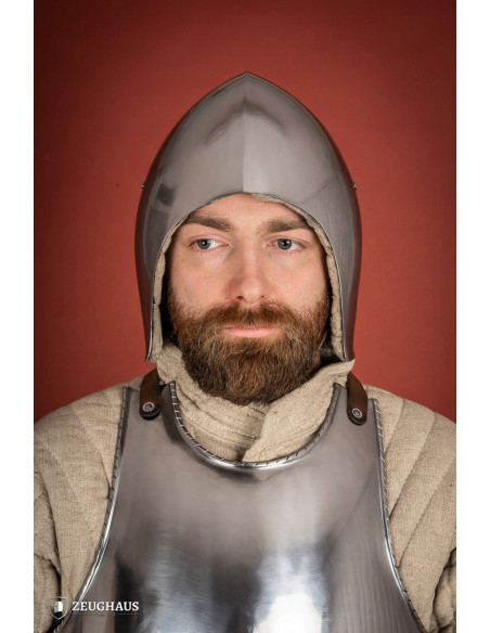 Bacinete medieval simple acabado... Bacinete medieval simple acabado...