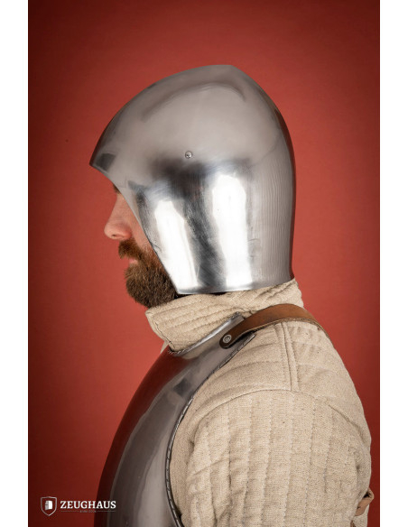 Bacinete medieval simple acabado... Bacinete medieval simple acabado...