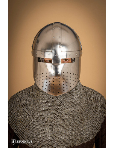 Spangenhelm mit Visier (2 mm)