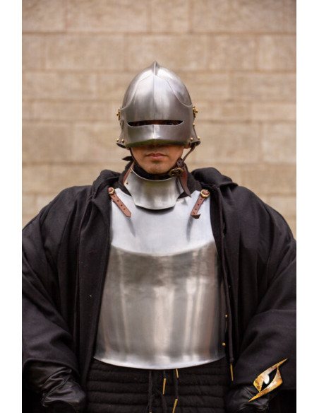 Sallet middeleeuwse huurlingenhelm...