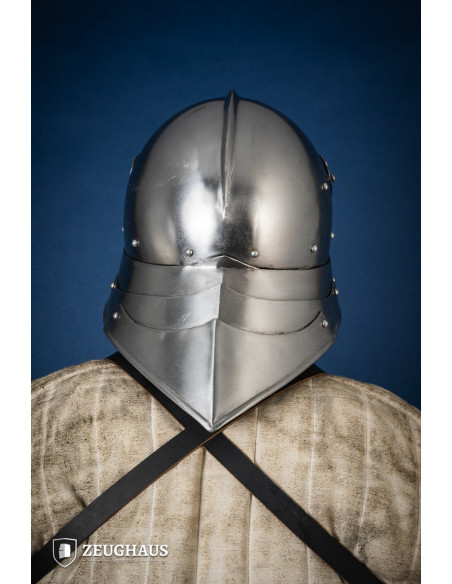 Duitse Sallet-helm uit de 15e eeuw,...