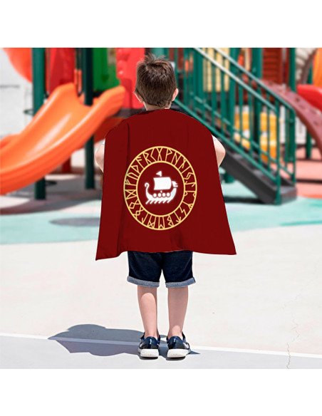 Wendbarer Wikingerumhang für Kinder...