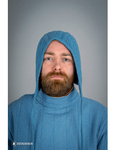 Gewatteerde katoenen pet, blauw 2