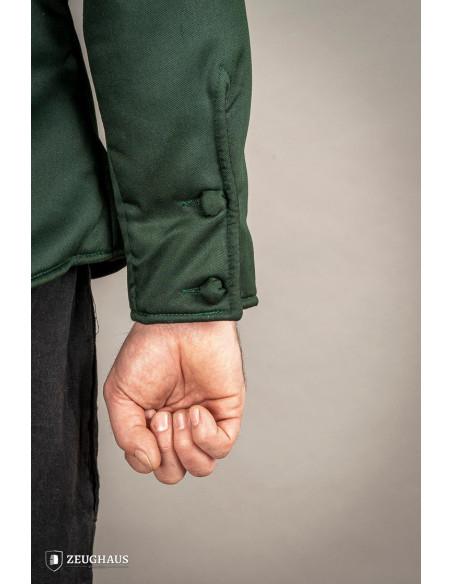 Middelalderlig bomuldsdublet Armering...