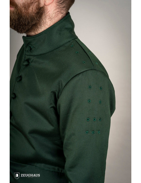 Middelalderlig bomuldsdublet Armering...