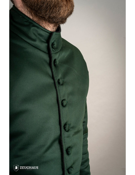 Middelalderlig bomuldsdublet Armering...