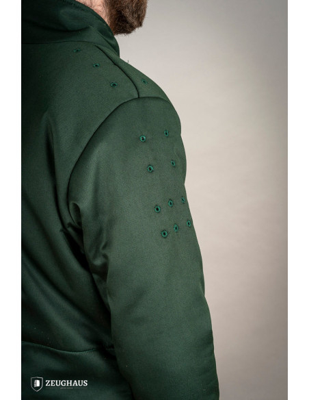 Middelalderlig bomuldsdublet Armering...