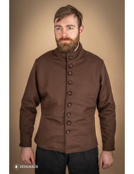 Middelalderlig bomuldsdublet Arming...