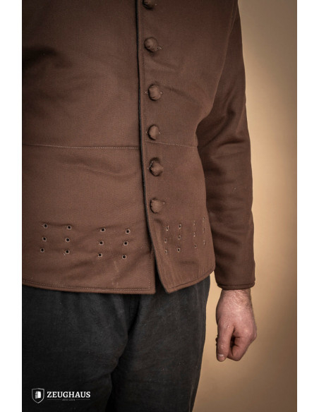 Middeleeuws katoenen doublet...