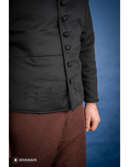 Middelalderlig bomuldsdublet Arming...