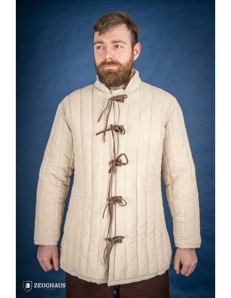 Dicker mittelalterlicher Gambeson mit...