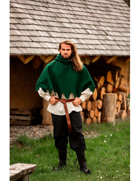 Gugel medieval en lana modelo Henri,...