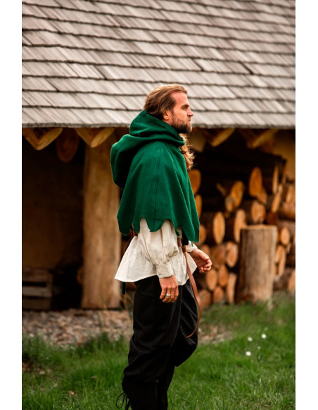 Gugel medieval en lana modelo Henri,...