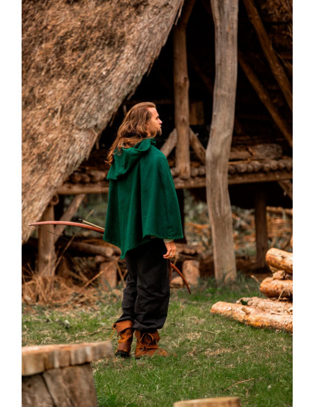 Gugel Viking Egill, groene wol