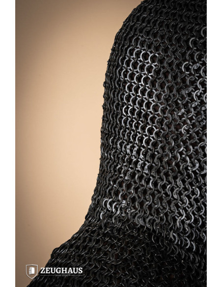 Verdugo cota de malla acero bruñido...