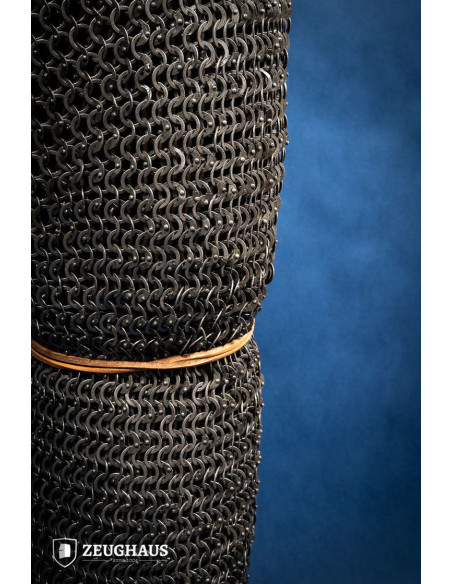 Middelalderlige ben ringbrynje nitte...