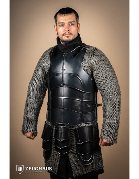 Coraza medieval acero dulce bruñido...