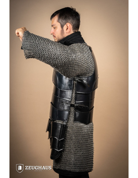 Coraza medieval acero dulce bruñido...