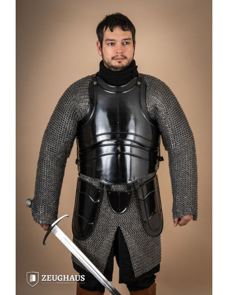 Coraza guerrero medieval con...