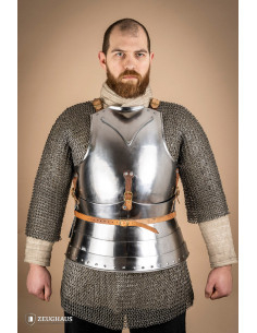 Italienischer mittelalterlicher Kürass aus poliertem... 2