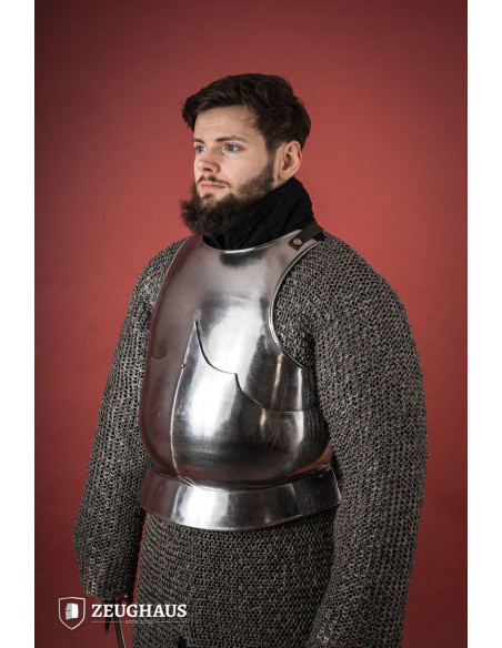 Peto medieval Siglo XV. acero pulido...