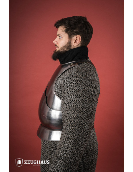 Peto medieval Siglo XV. acero pulido...