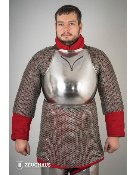 Peto medieval Siglo XIV. acero pulido...