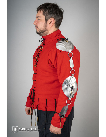 Renaissance-Armschützer aus poliertem...