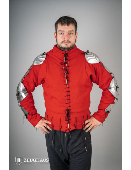 Renaissance-Armschützer aus poliertem...