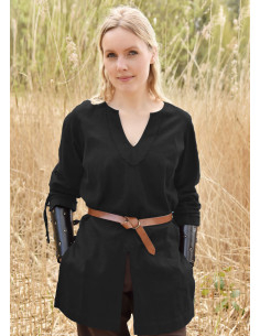 Ylva Viking Damestuniek - zwart