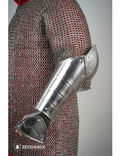 Champion-model gepolijste stalen middeleeuwse armbanden 2