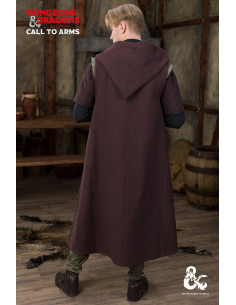Mittelalterlicher Baumwollmantel Modell Ranger, braun 2