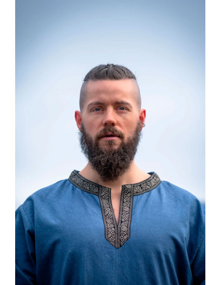 Túnica vikinga manga corta Richard,...