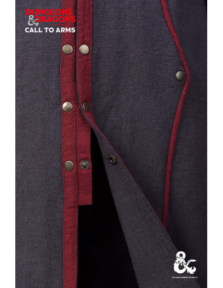 Abrigo medieval de bruja, color...