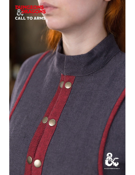 Abrigo medieval de bruja, color...