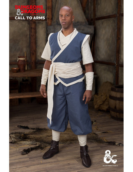 Medieval Monk Bracers Natural White