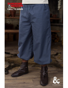 Middeleeuwse monniksbroek, blauw 2