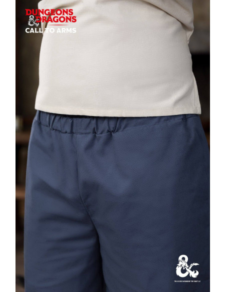 Middeleeuwse monniksbroek, blauw